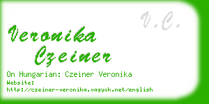 veronika czeiner business card